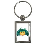 Angry Girl Doll Key Chains (Rectangle) 