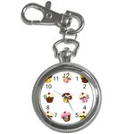 Colorful cupcakes  Key Chain Watches