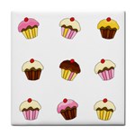 Colorful cupcakes  Face Towel