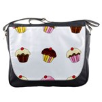 Colorful cupcakes  Messenger Bags