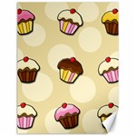 Colorful cupcakes pattern Canvas 18  x 24  