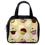 Colorful cupcakes pattern Classic Handbags (One Side)