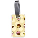 Colorful cupcakes pattern Luggage Tags (One Side) 