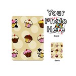 Colorful cupcakes pattern Playing Cards 54 (Mini) 