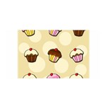 Colorful cupcakes pattern Satin Wrap