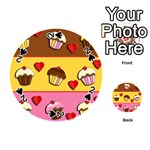 Love cupcakes Playing Cards 54 (Round) 