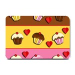 Love cupcakes Small Doormat 