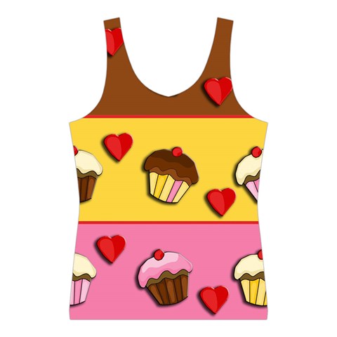 Love cupcakes Women s Sport Tank Top  from ZippyPress Front
