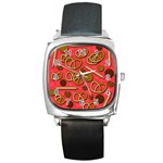 Bakery Square Metal Watch