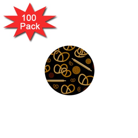 Bakery 2 1  Mini Buttons (100 pack)  from ZippyPress Front