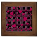 Harts pattern Framed Tiles