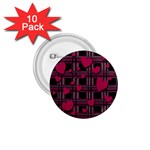 Harts pattern 1.75  Buttons (10 pack)
