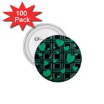 Green love 1.75  Buttons (100 pack) 