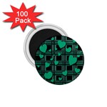 Green love 1.75  Magnets (100 pack) 