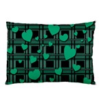 Green love Pillow Case