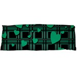 Green love Body Pillow Case (Dakimakura)
