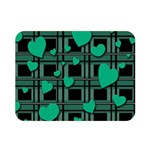 Green love Double Sided Flano Blanket (Mini) 