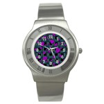 Purple love Stainless Steel Watch
