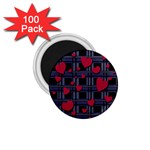 Decorative love 1.75  Magnets (100 pack) 