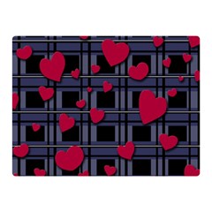 Decorative love Double Sided Flano Blanket (Mini)  from ZippyPress 35 x27  Blanket Front