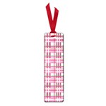 Pink plaid pattern Small Book Marks