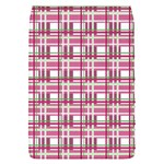Pink plaid pattern Flap Covers (S) 