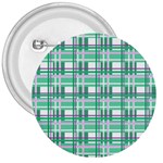 Green plaid pattern 3  Buttons