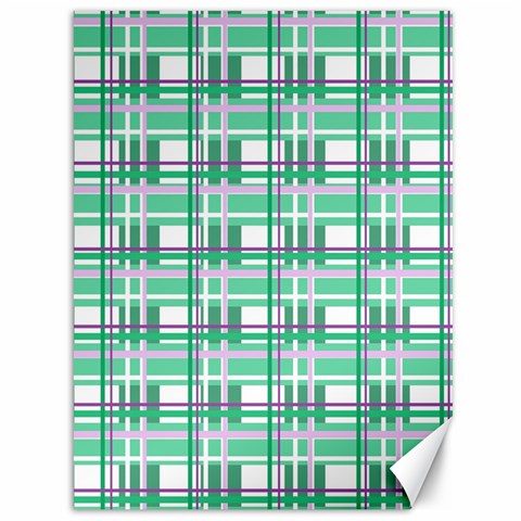 Green plaid pattern Canvas 36  x 48   from ZippyPress 35.26 x46.15  Canvas - 1