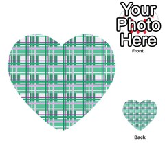Green plaid pattern Multi Front 1