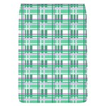 Green plaid pattern Flap Covers (S) 