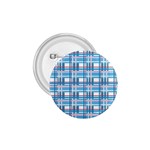Blue plaid pattern 1.75  Buttons