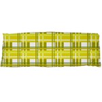 Yellow plaid pattern Body Pillow Case (Dakimakura)