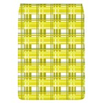Yellow plaid pattern Flap Covers (S) 