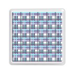 Decorative plaid pattern Memory Card Reader (Square) 