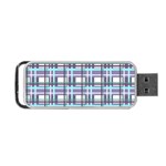 Decorative plaid pattern Portable USB Flash (One Side)