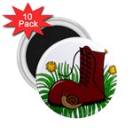Boot in the grass 2.25  Magnets (10 pack) 