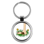 Barefoot in the grass Key Chains (Round) 