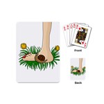Barefoot in the grass Playing Cards (Mini) 