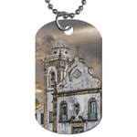 Exterior Facade Antique Colonial Church Olinda Brazil Dog Tag (Two Sides)