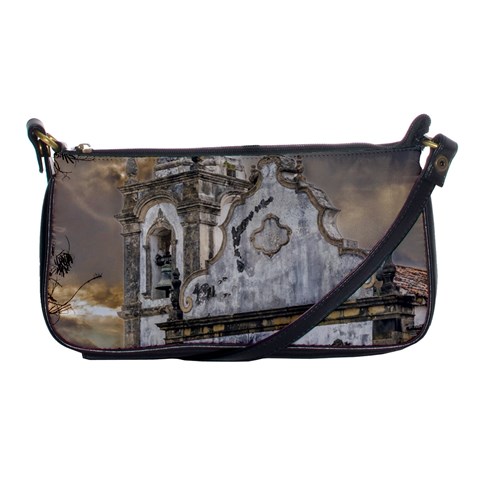 Exterior Facade Antique Colonial Church Olinda Brazil Shoulder Clutch Bags from ZippyPress Front