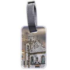 Exterior Facade Antique Colonial Church Olinda Brazil Luggage Tags (Two Sides) from ZippyPress Front