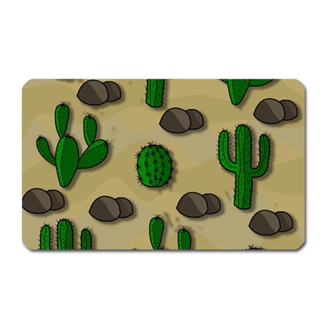 Cactuses Magnet (Rectangular) from ZippyPress Front