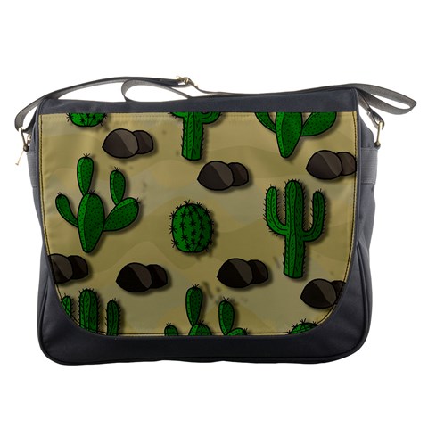 Cactuses Messenger Bags from ZippyPress Front