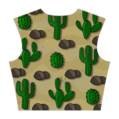 Cactuses Cotton Crop Top from ZippyPress Back