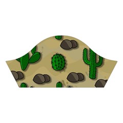 Cactuses Cotton Crop Top from ZippyPress Right Sleeve
