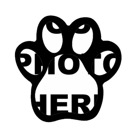 Magnet (Paw Print) from ZippyPress Front