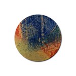 3 colors paint                    Rubber Round Coaster (4 pack)