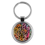 Colorful texture                     Key Chain (Round)