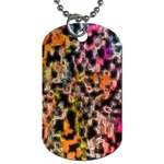 Colorful texture                     Dog Tag (One Side)