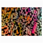 Colorful texture                     Large Glasses Cloth